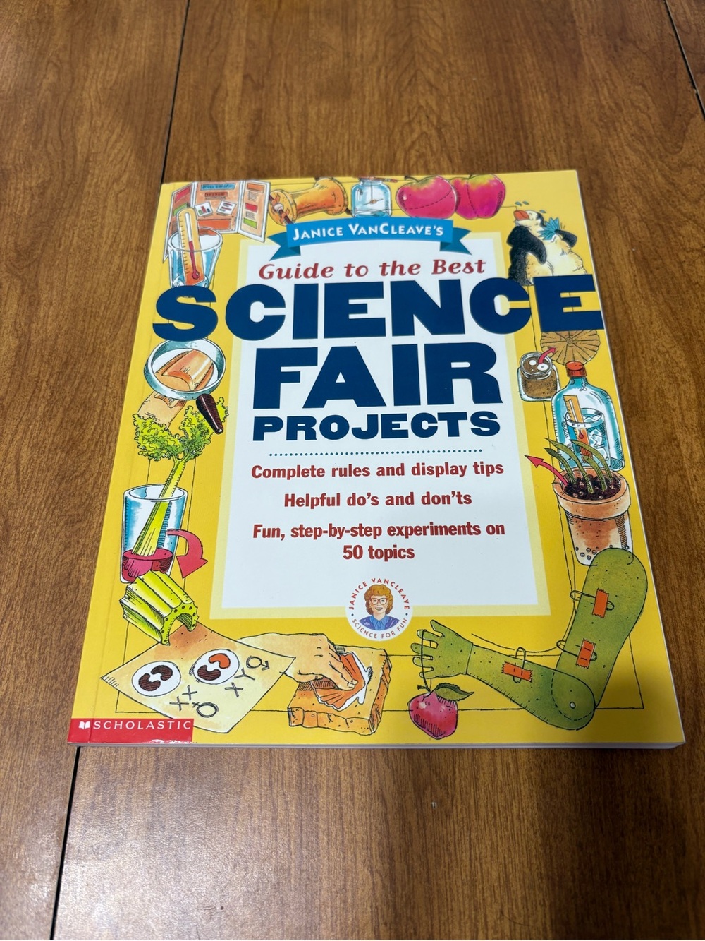 Janice VanCleaves guide to the best science fair projects children’s book